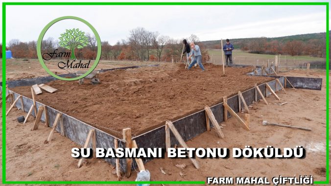 İmarsız Tarlaya İzinli Kır Evi Yapımı Aşamaları – 2 Su Basmanı