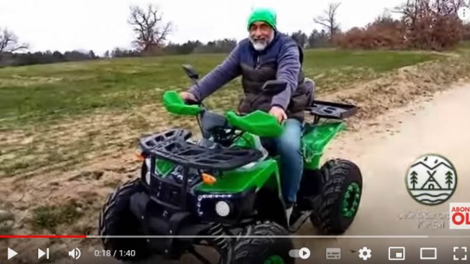Çiftliğimizin Yeni Üyesi Ra5 Revolt Volta ATV’ miz Geldi