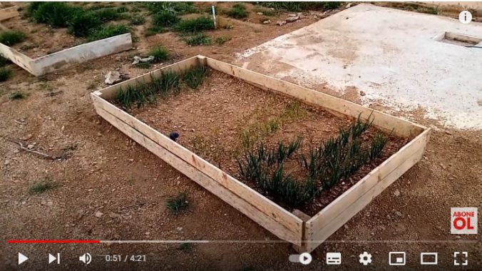 Yükseltilmiş Sebze Yatakları Yapıyoruz – Farm Mahal Çiftliği